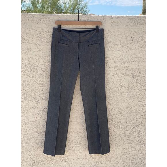 Express Editor Herringbone Black/White Dress Pant - 2 - Picture 1 of 3